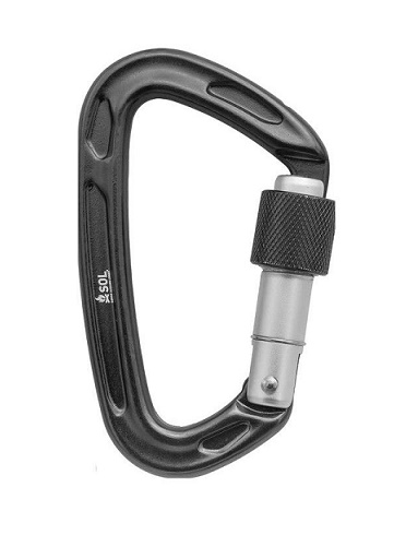 Survive Outdoors Longer SOL Locking Utility Carabiner - Click Image to Close