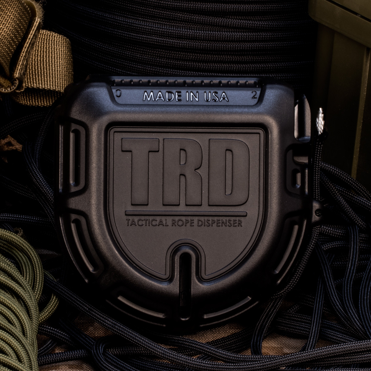 Atwood Rope TRD Tactical Rope Dispenser - Black - Click Image to Close