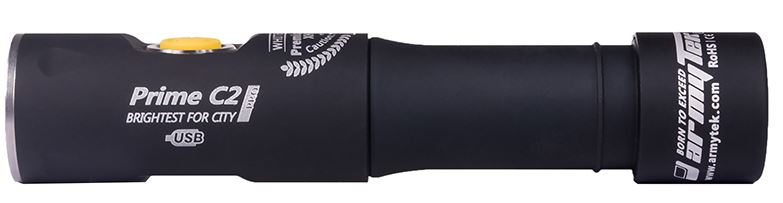 ArmyTek Prime C2 Pro USB Flashlight Cool White - 1700 Lumens