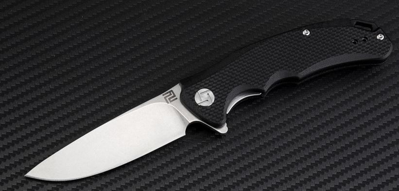 Artisan Cutlery Mini Tradition Flipper Folding Knife, D2, G10 Black, 1702PSBKF