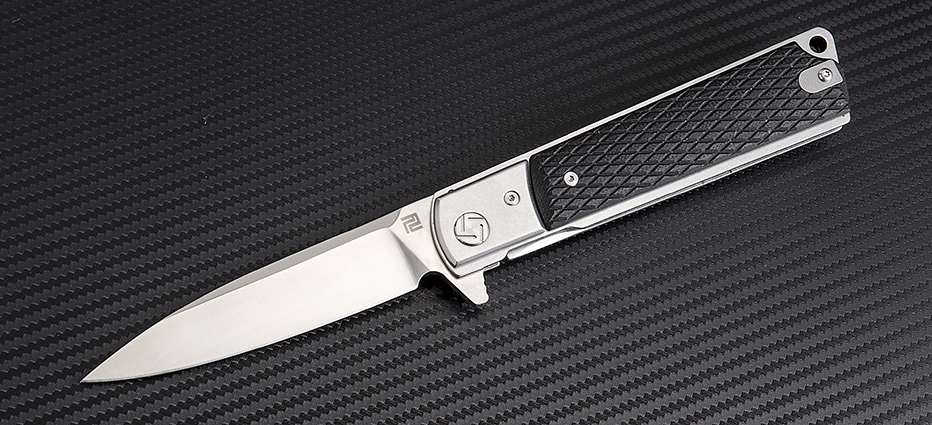 Artisan Cutlery Classic Flipper Folding Knife, D2, G10 Black, 1802P-BKC