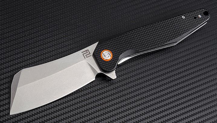 Artisan Cutlery Osprey Flipper Folding Knife, D2, G10 Black, 1803P-BKF