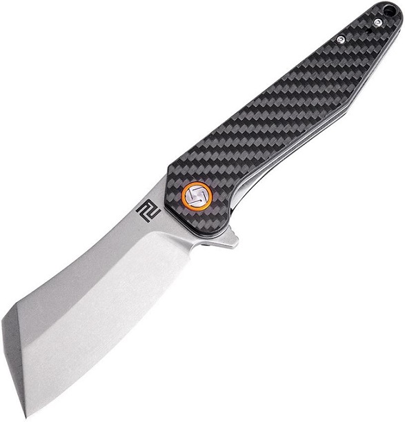 Artisan Cutlery Osprey Flipper Folding Knife, D2, Carbon Fiber, 1803P-CF