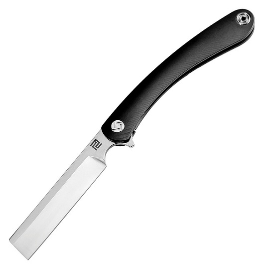 Artisan Cutlery Orthodox Flipper Framelock Knife, M390, Titanium Black, 1817GBKM