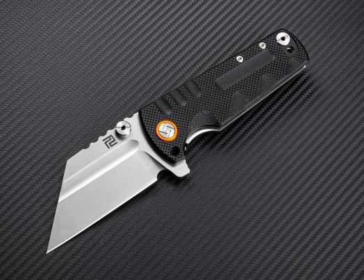 Artisan Cutlery Proponent Flipper Folding Knife, D2, G10 Black, 1820P-BKF