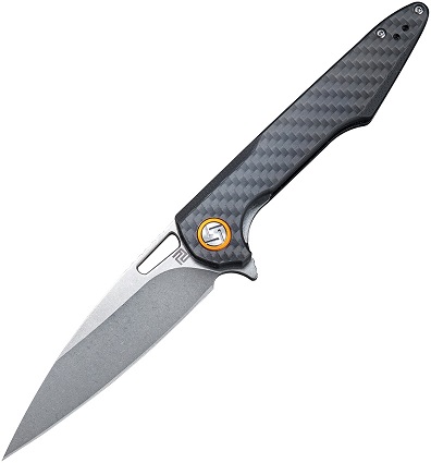 Artisan Cutlery Archaeo Flipper Folding Knife, D2, Carbon Fiber, 1821PCF