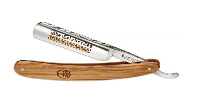 Boker Germany The Celebrated Razor, Carbon Steel, Olive Wood, 140327