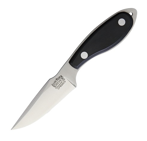 Bark River Harpoon Necker Fixed Blade Knife, CPM 20CV, Micarta Black, BA7071MBC