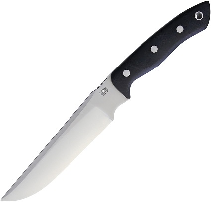 Bark River STS 7.5 Fixed Blade Knife, CPM 154, Micarta Black, BA7857MBC
