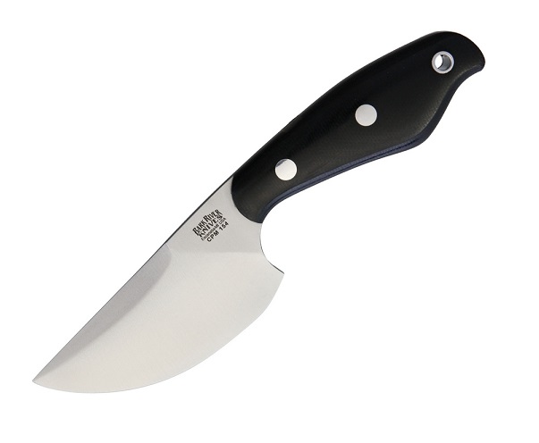Bark River Skelton Occipital Fixed Blade Knife, CPM 154, Micarta Black, BA10051MBC