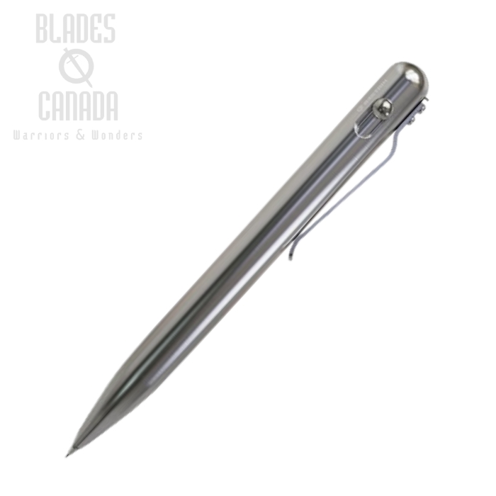Bastion Bolt Action Pencil, Stainless Steel Body, BSTN253