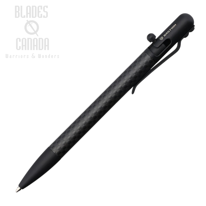 Bastion Slim Bolt Action Pen, Carbon Fiber, BSTN258B