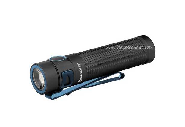 Olight Baton 3 Pro Rechargeable Flashlight, Cool White - 1,500 Lumens