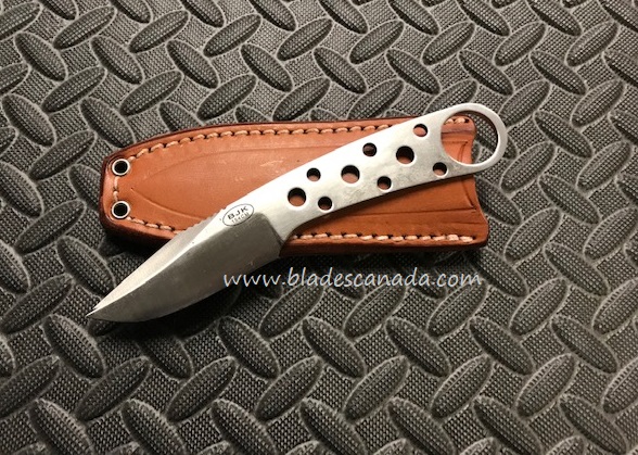 Blackjack Model 155 Fixed Blade Neck Knife, Stainless, BCB155SS