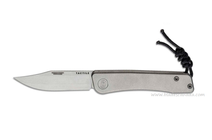 Tactile Turn Bexar Slipjoint Folding Knife, CPM 20CV, Titanium