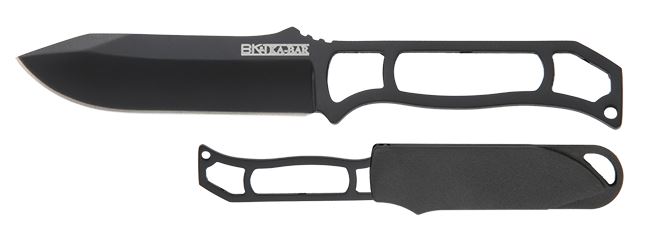 Ka-Bar BK23BP Fixed Blade Skeleton Knife, Clip Point, Hard Sheath, BK23BP