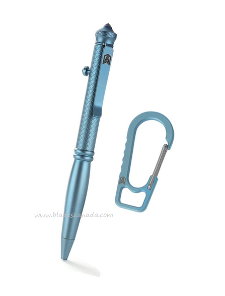 Bestechman Scribe Pen, Titanium with Glass Breaker & Carabiner, BM17B