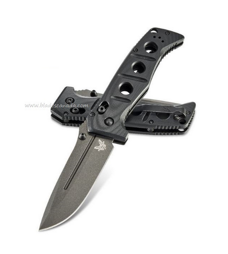 Benchmade Adamas Folding Knife, CPM CruWear, G10 Black, 275GY-1