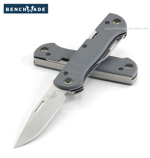 Benchmade Weekender Slipjoint Folding Knife, CPM S30V, G10 Grey, 317