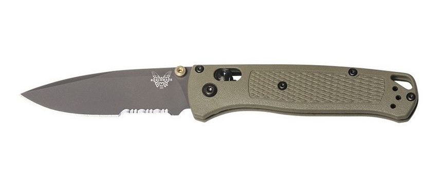 Benchmade Bugout Folding Knife, CPM S30V, Ranger Green, 535SGRY-1