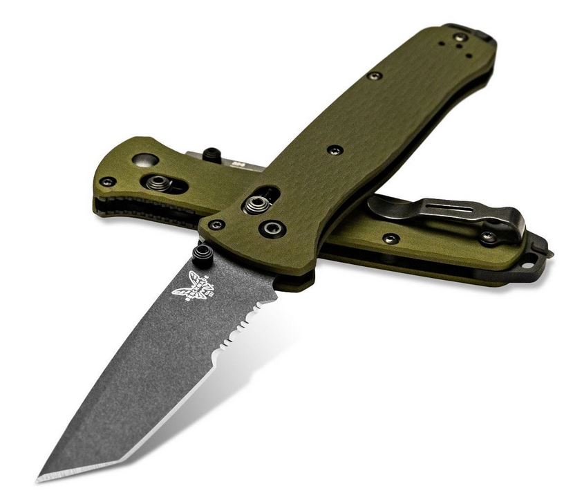 Benchmade Bailout Folding Knife, M4 Tanto, Aluminum, 537SGY-1 - Click Image to Close