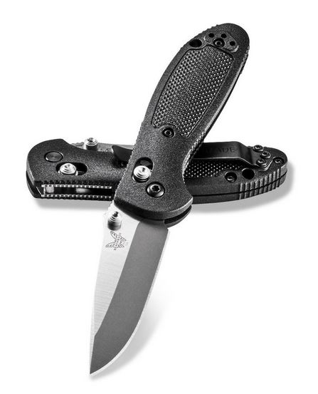 Benchmade Mini Griptilian Folding Knife, CPM S30V, Black Handle, 556-S30V - Click Image to Close