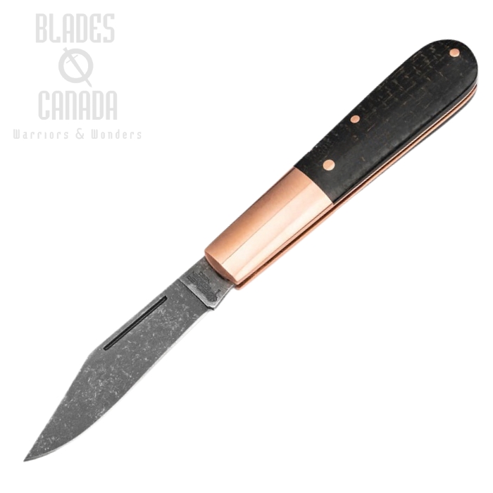 Boker Germany Barlow Copper Integral Micarta Folding Knife, Slipjoint, 110054