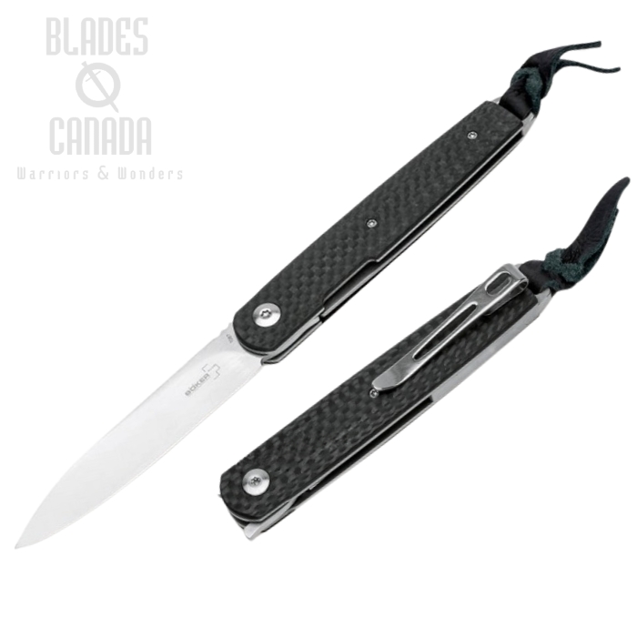 Boker Plus LRF Folding Knife, VG10, Carbon Fiber, 01BO079