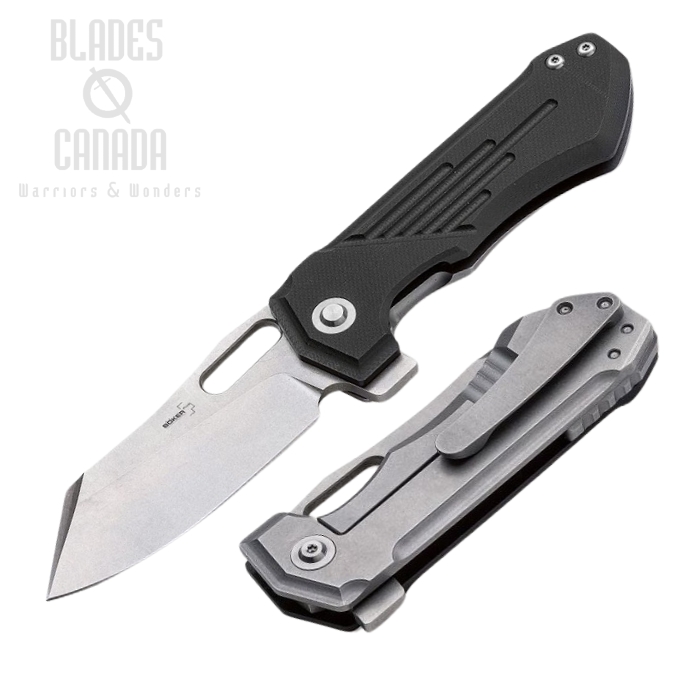 Boker Plus Leviathan Flipper Framelock Knife, D2, G10, 01BO751