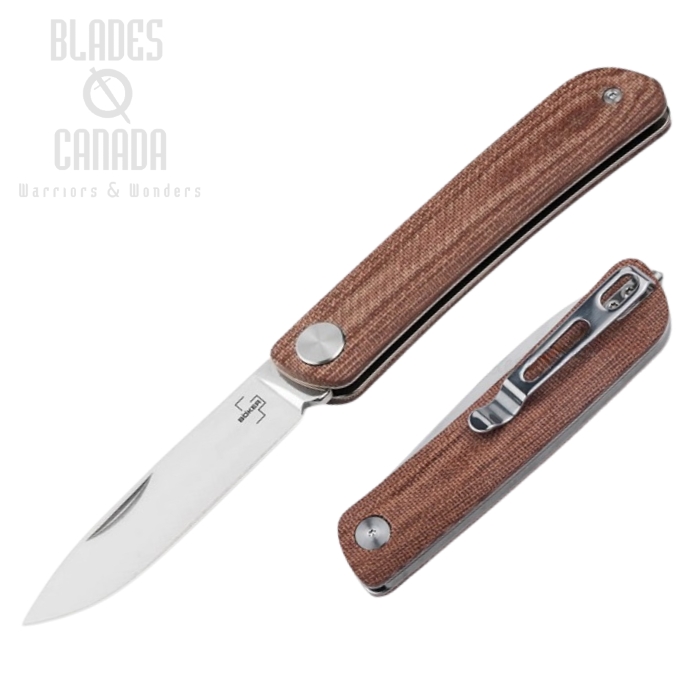 Boker Plus Tech Tool 1 Premium Slipjoint Folding Knife, 12C27 Sandvik, Micarta, 01BO815