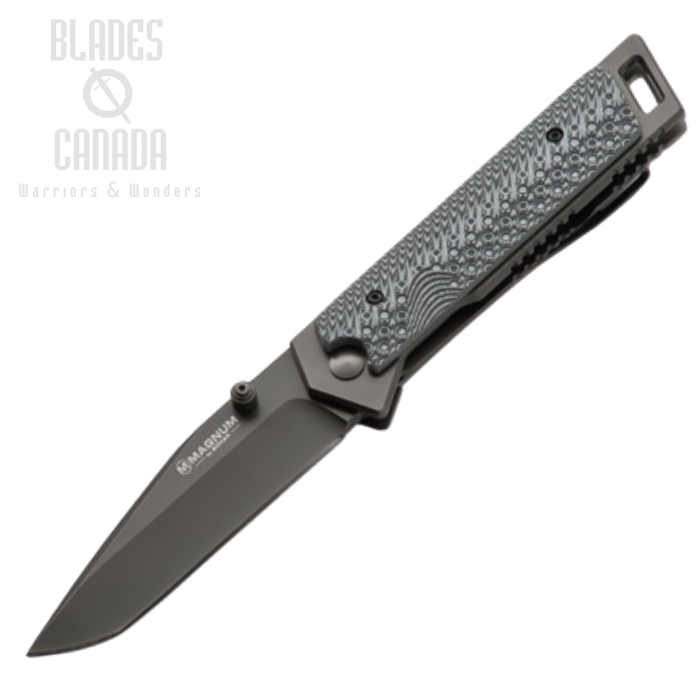 Boker Magnum Shadowseeker Folding Knife, 440, Micarta, 01EL017