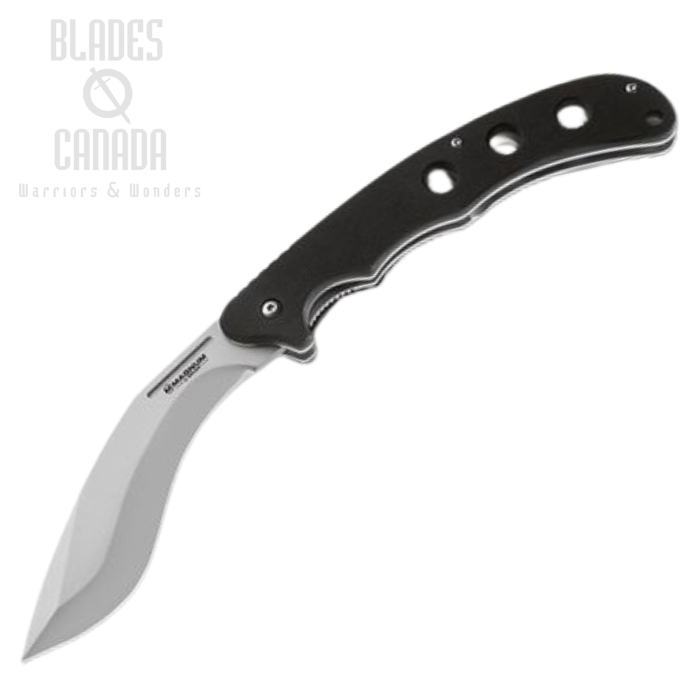 Boker Magnum Pocket Kukri Folding Knife, 440, G10 Black, 01MB511