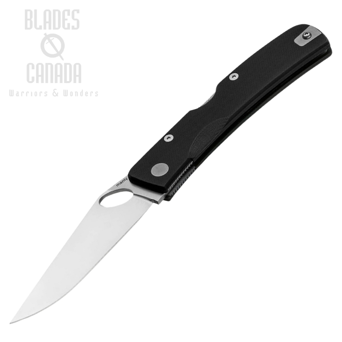 Manly Peak Folding Knife, CPM 154, G10 Black, 01ML014