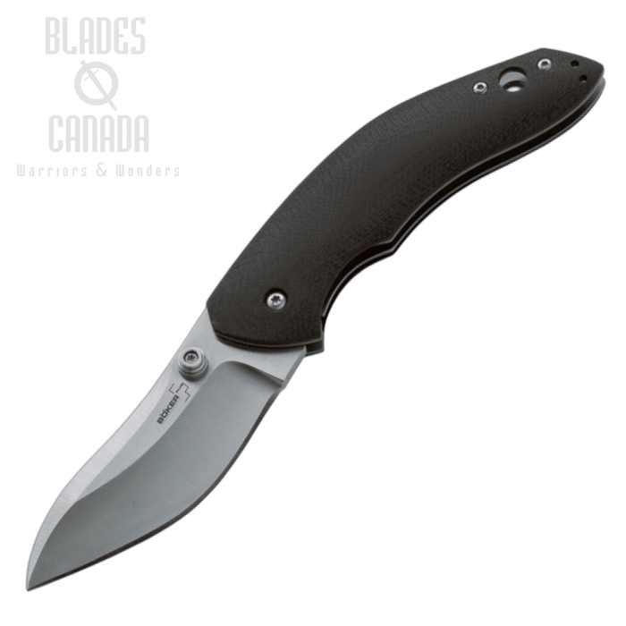 Boker Plus Whale Folding Knife, 440C, G10 Black, B-01BO620