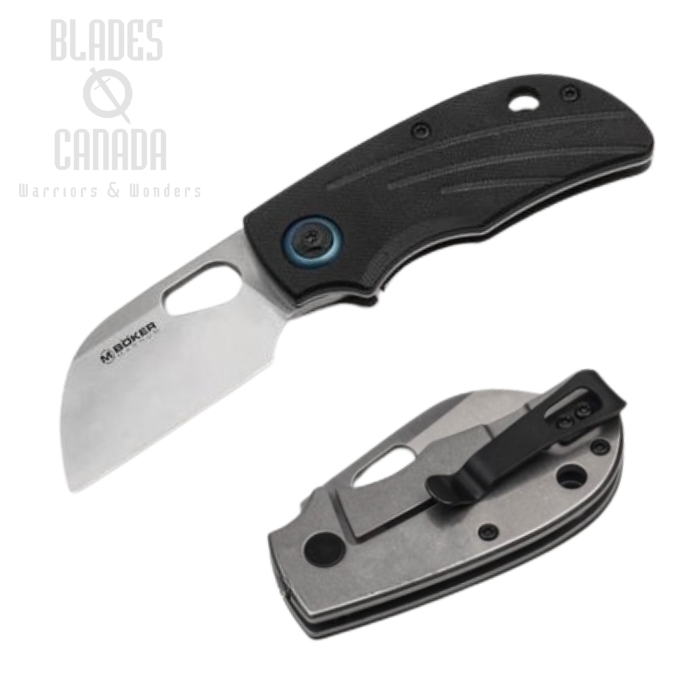 Boker Magnum Lil Lambfoot Framelock Folding Knife, G10 Black, 01SC081