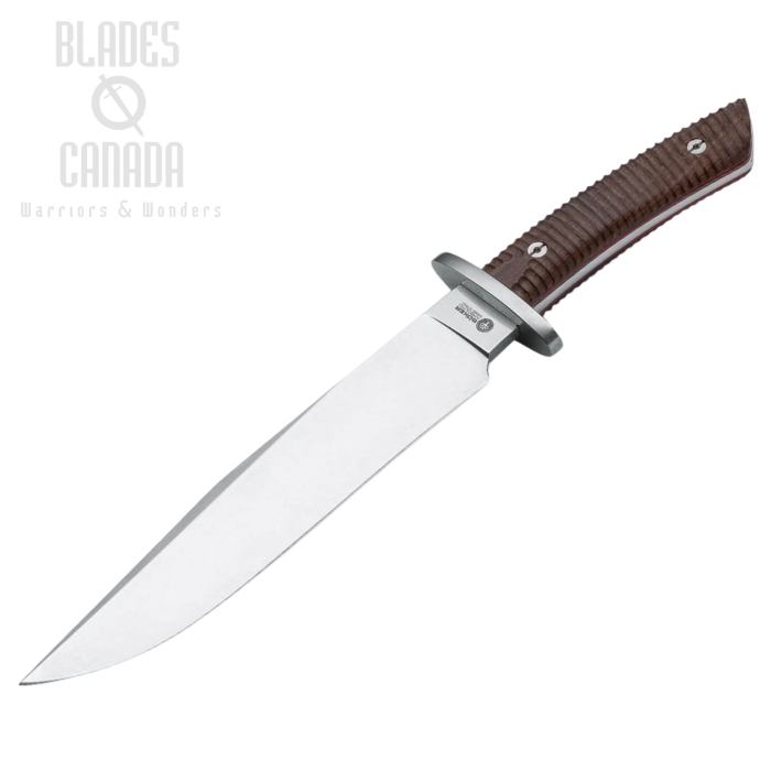 Boker Arbolito El Gigante Fixed Blade Knife, N695, Guayacan, Leather Sheath, 02BA595W