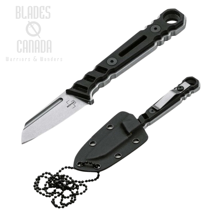 Boker Plus Ylvi Nick Knife, D2 Steel, Kydex Sheath, 02BO038