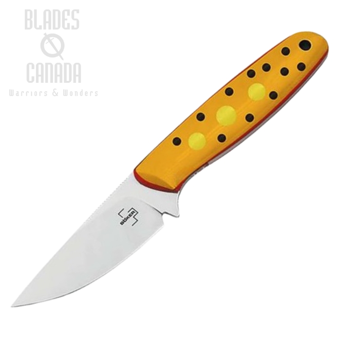 Boker Plus The Brook Yellow Trout, VG10 Steel, G10 Handle, Kydex Sheath, 02BO068