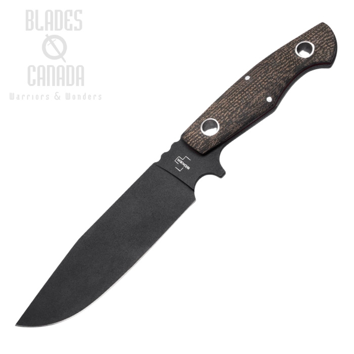 Boker plus Rold Fixed Blade Knife, SK5 Carbon Steel, Micarta Handle, 02BO293
