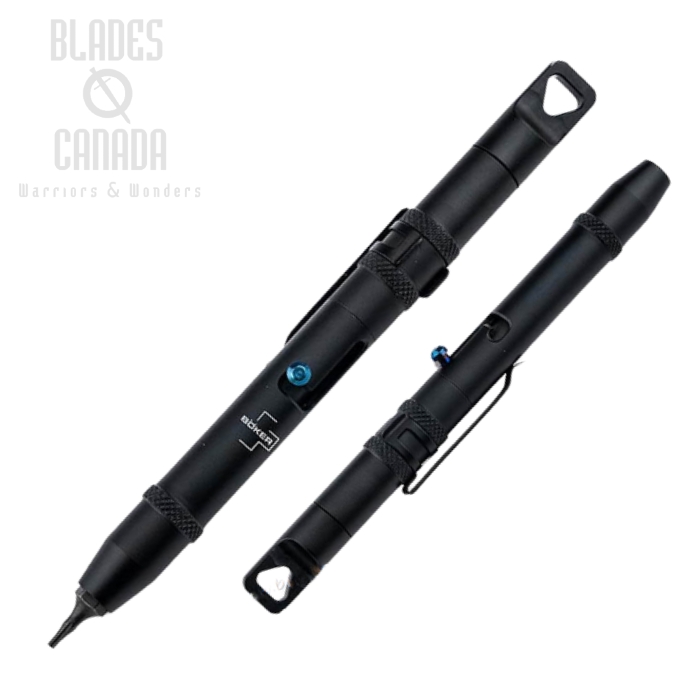 Boker Plus Tool Pen, Aluminum Black, 09BO084