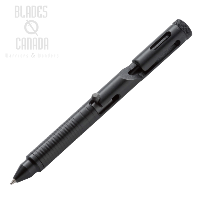 Boker Plus CID CAL .45 Tactical Pen, Aluminum Black, 09BO085