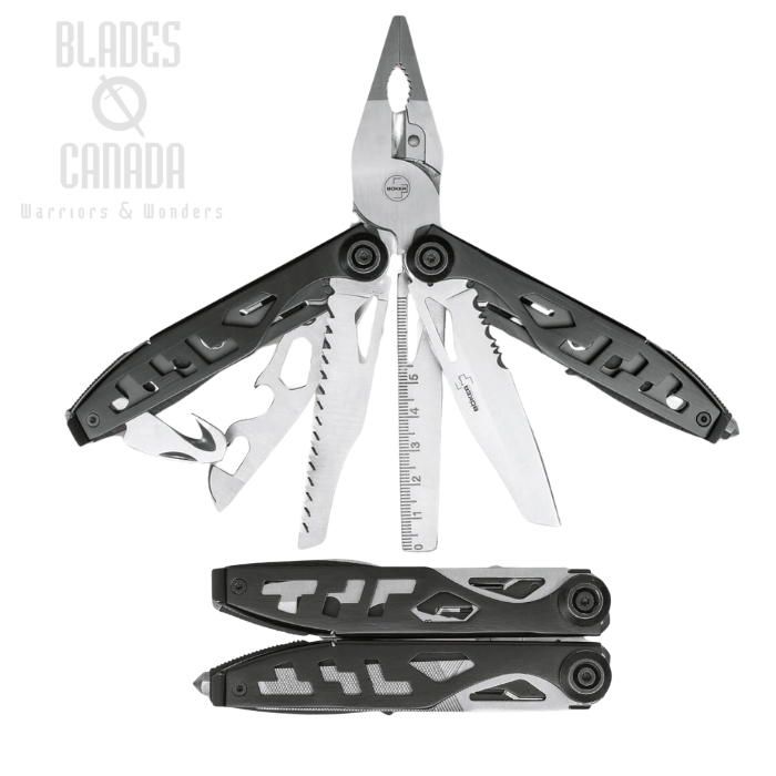 Boker Plus Specialist II Multi-Tool, Stainless Steel, 09BO810