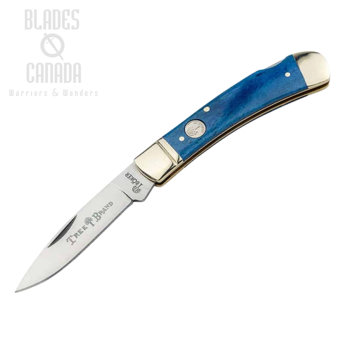 Boker Manufaktur Traditional Series 2.0 Gentleman's Knife, D2, Blue Bone, 110816