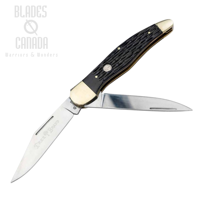 Boker Manufaktur Traditional Series 2.0 Folding Knife, D2, Bone Black, 110837