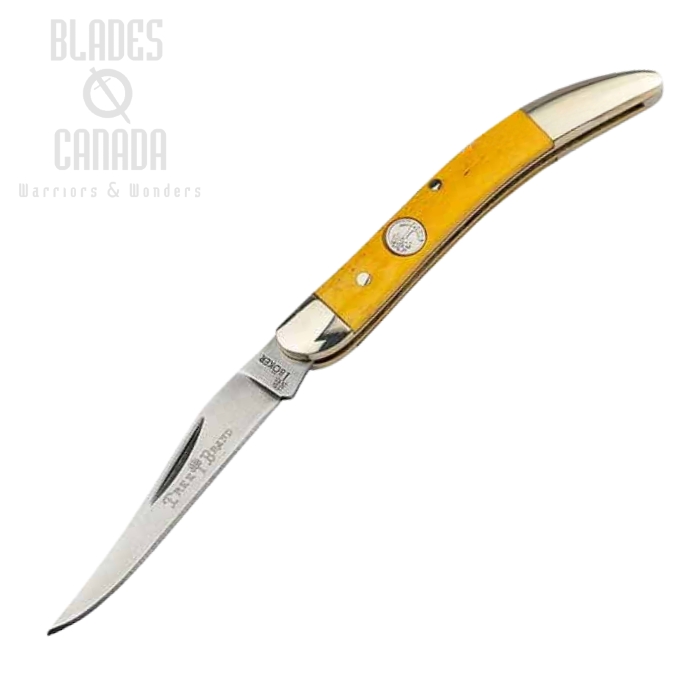Boker Manufaktur Traditional Series 2.0 Slipjoint Folding Knife, D2, Bone Yellow, 110845