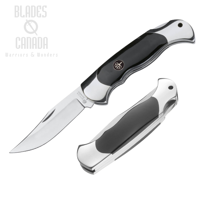 Boker Germany Scout Folding Knife, N690, Buffalo Handle, 112007