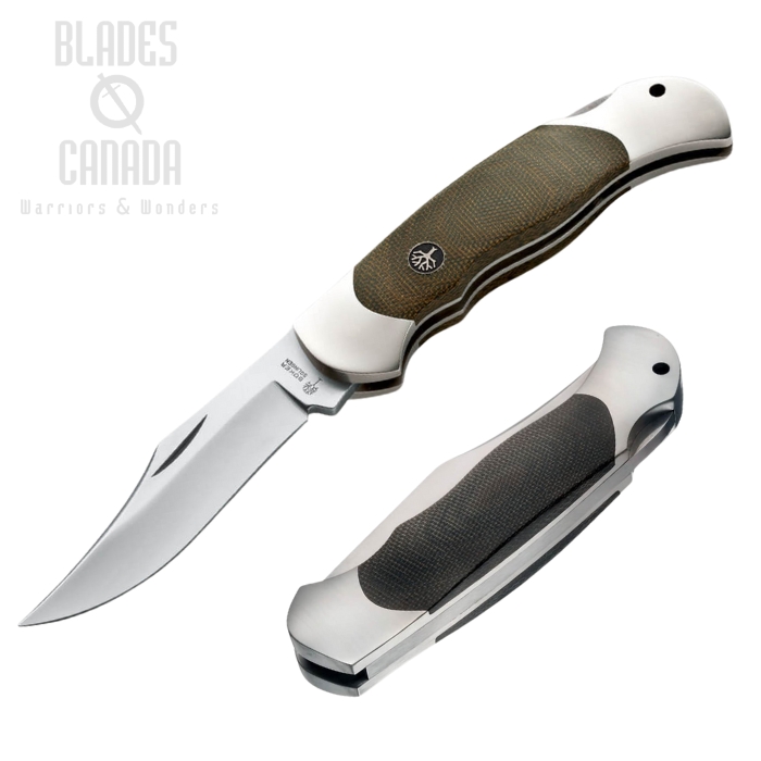 Boker Germany Optima Folding Knife, 440C, Micarta, 113005