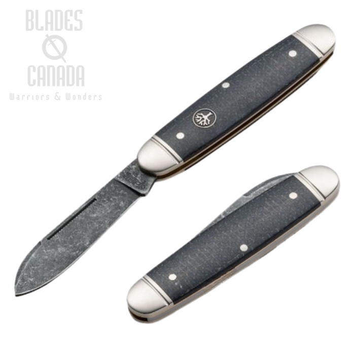 Boker Germany Club Burlap Slipjoint Knife, O1 Steel, Micarta, 114909