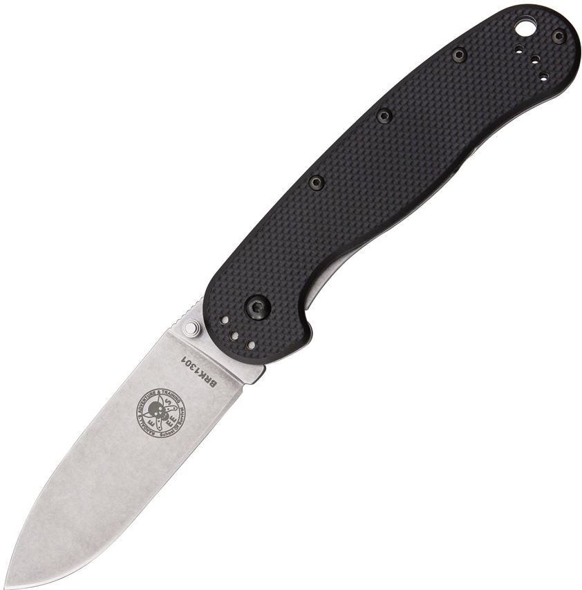 ESEE Avispa Framelock Folding Knife, D2 Steel, GFN Black/Stainless, BRK1302