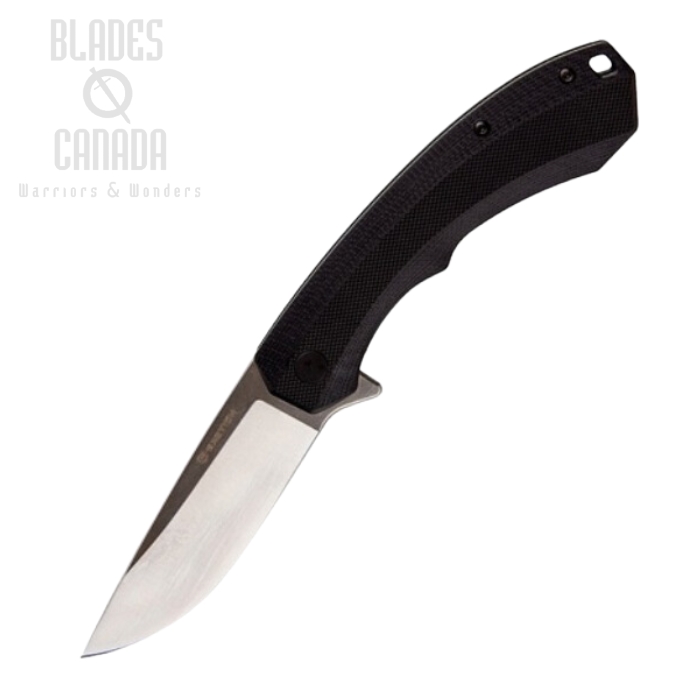 Bastion Brat Flipper Folding Knife, D2, G10 Black, BSTN2361